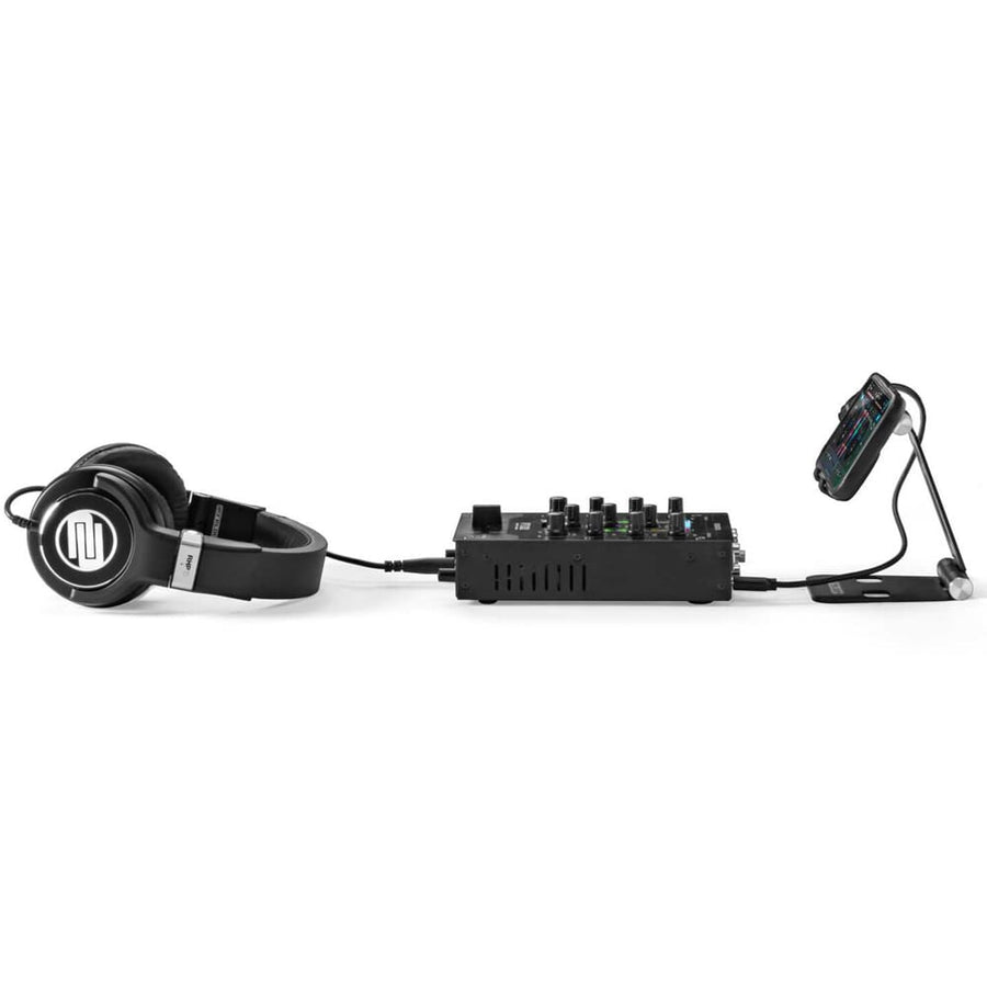 Reloop PTB-2, Portable USB-C Powered 2-Channel DJ Mixer with DVS & Bluetooth Interface