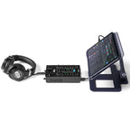 Reloop PTB-2, Portable USB-C Powered 2-Channel DJ Mixer with DVS & Bluetooth Interface
