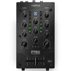 Reloop PTB-2, Portable USB-C Powered 2-Channel DJ Mixer with DVS & Bluetooth Interface