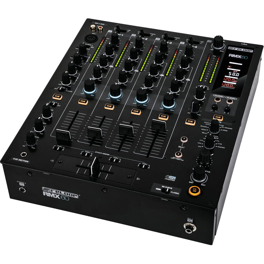 Reloop RP-5000 MK4 Turntable Bundle with RMX-60 Mixer