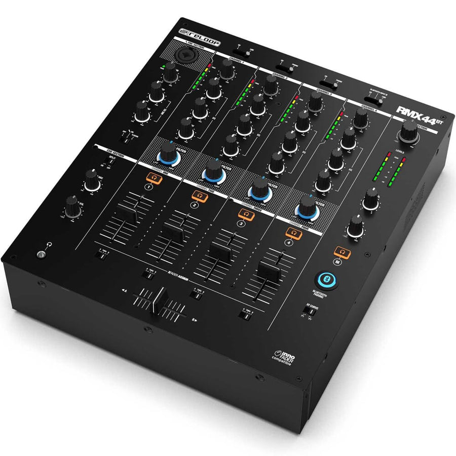 Reloop RP-5000 MK4 Turntable Bundle with RMX-44 BT Mixer