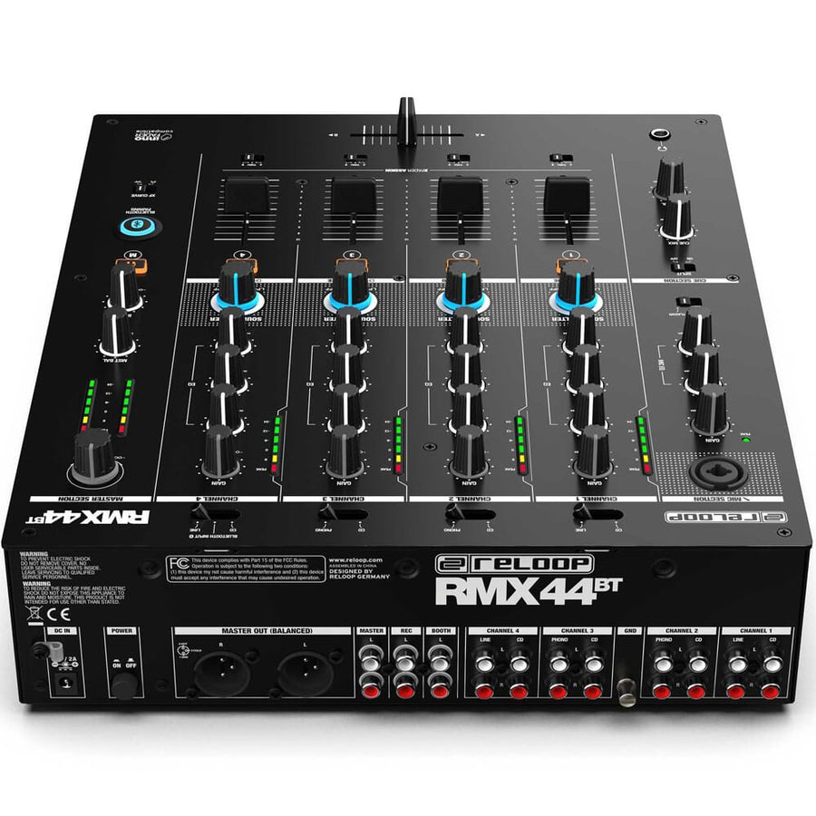 Reloop RP-5000 MK4 Turntable Bundle with RMX-44 BT Mixer