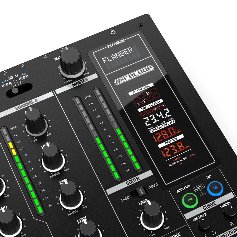 Reloop RP-5000 MK4 Turntable Bundle with RMX-95 Mixer