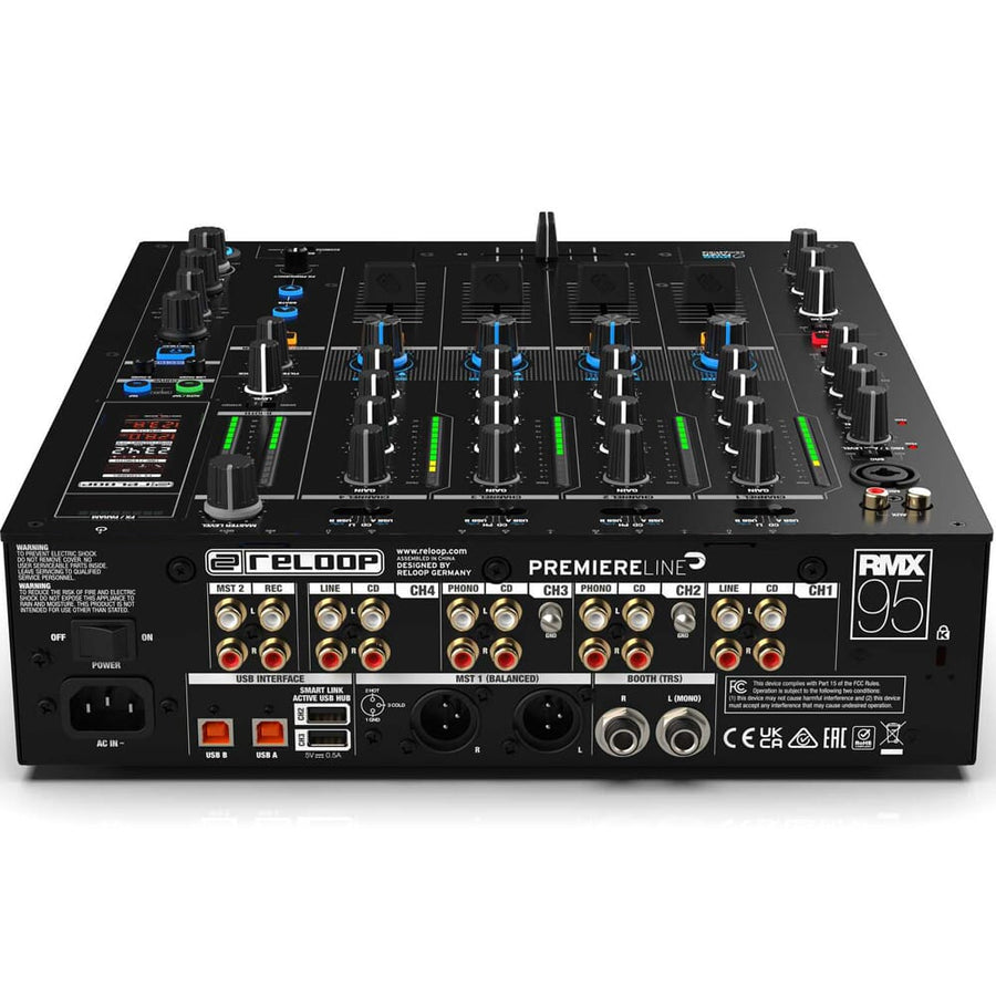 Reloop RP-5000 MK4 Turntable Bundle with RMX-95 Mixer