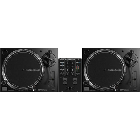 Reloop RP5000 MK4 Turntable Bundle with RMX-10 BT Mixer