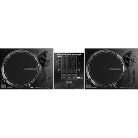 Reloop RP5000 MK4 Turntable Bundle with RMX-30 BT Mixer
