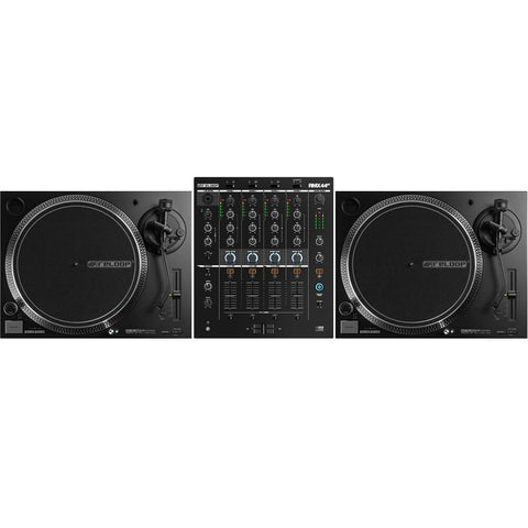 Reloop RP-5000 MK4 Turntable Bundle with RMX-44 BT Mixer