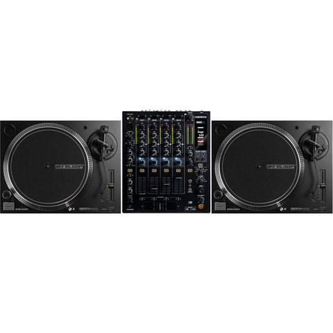Reloop RP-5000 MK4 Turntable Bundle with RMX-60 Mixer