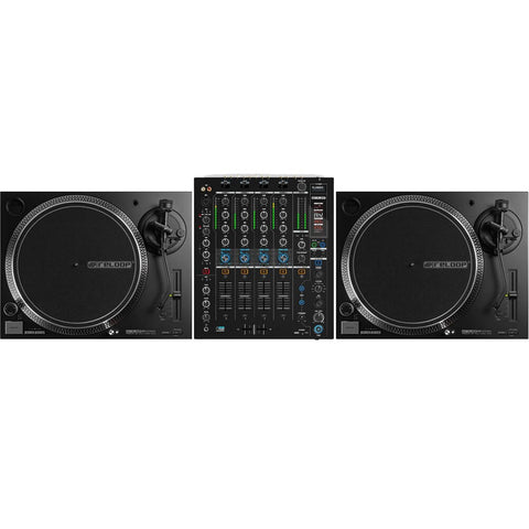 Reloop RP-5000 MK4 Turntable Bundle with RMX-95 Mixer