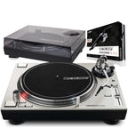 Reloop RP7000 MK2 Silver Turntable + Lid & Ortofon Cartridge Bundle Deal