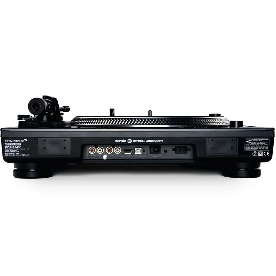 Reloop RP8000 MK2 Digital DJ Turntable With MIDI Control (Single)