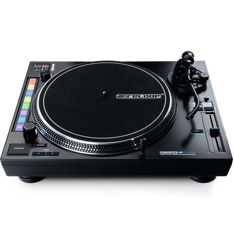 Reloop RP8000 MK2 Digital DJ Turntable With MIDI Control (Single)