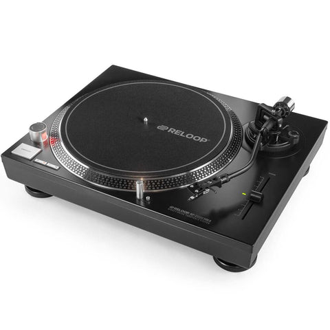 Reloop RP2000 MK4 Black, DJ Turntable (Single)