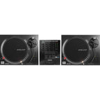 Reloop RP2000 MK4 Black Turntables + RMX-30 BT Mixer Bundle Deal