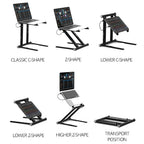 Reloop Stand Hub, Advanced Laptop Stand with USB Hub