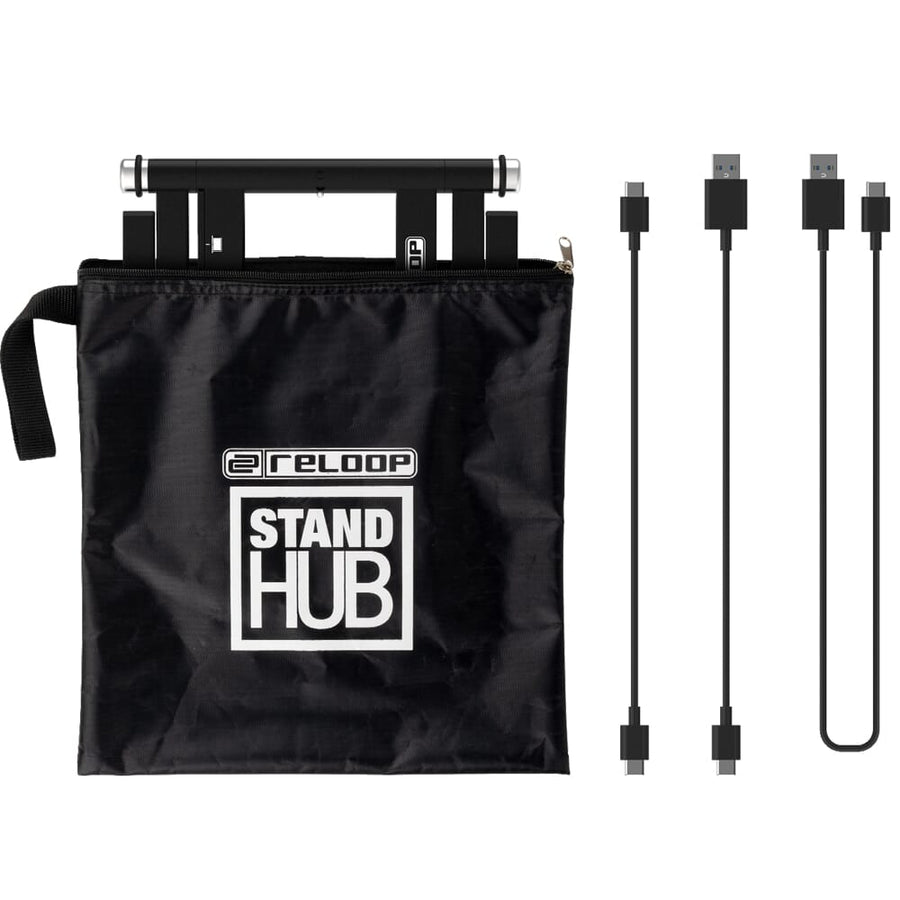 Reloop Stand Hub, Advanced Laptop Stand with USB Hub