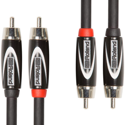 Roland BLACK SERIES Dual RCA/RCA Cable (1.5mtr)