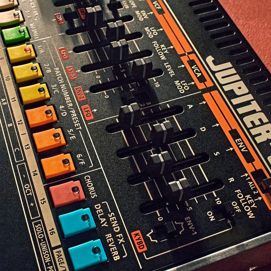 Roland Jupiter-08 Boutique Synthesizer (Recreation of the Jupiter-8) Includes the K-25m Keyboard