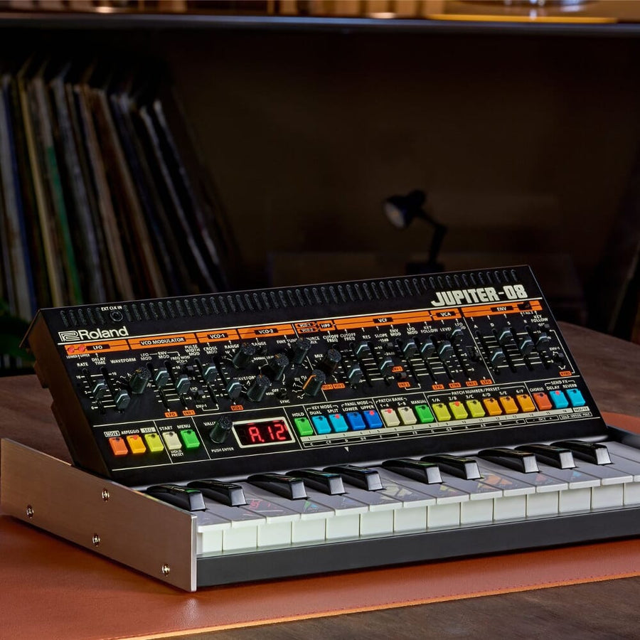 Roland Jupiter-08 Boutique Synthesizer (Recreation of the Jupiter-8) Includes the K-25m Keyboard