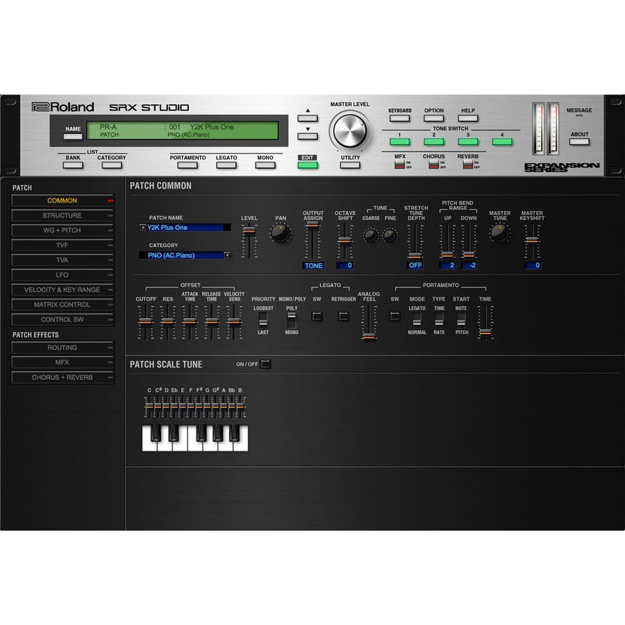 Roland Cloud SRX Studio, Software Synthesizer Download