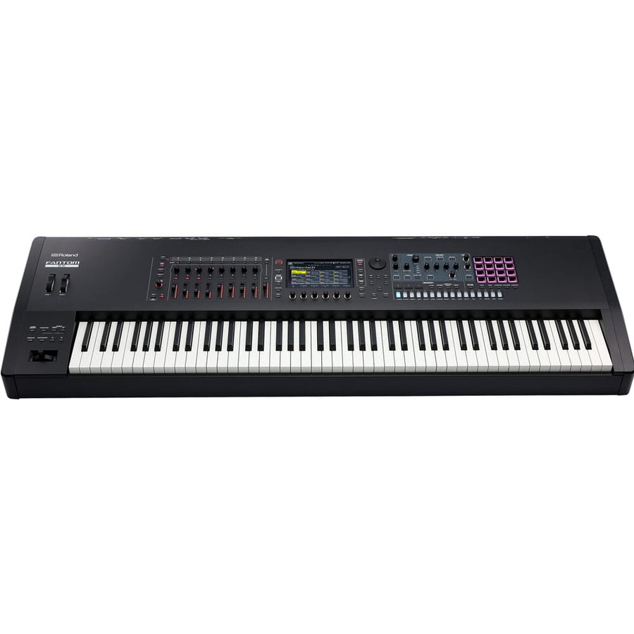 Roland Fantom-8-EX, 88-Key Synthesizer Workstation Keyboard