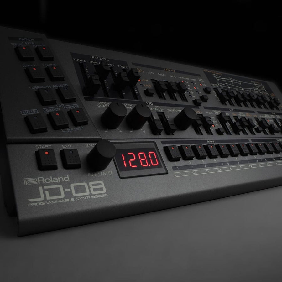 Roland JD-08 Boutique Synthesizer (Recreation of the JD-800)
