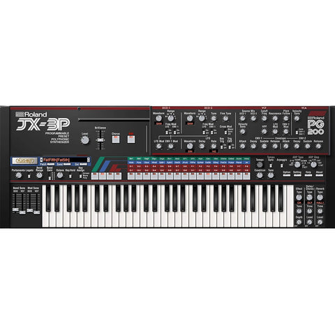 Roland Cloud JX-3P Synthesizer, Plugin Instrument, Software Download