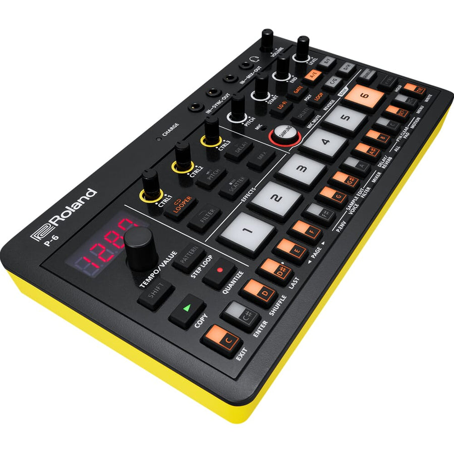 Roland Aira Compact P-6 Sampler, Battery Powered