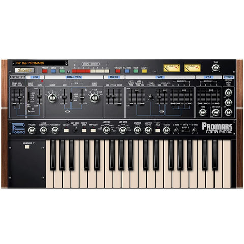 Roland Cloud Promars Synthesizer, Plugin Instrument, Software Download