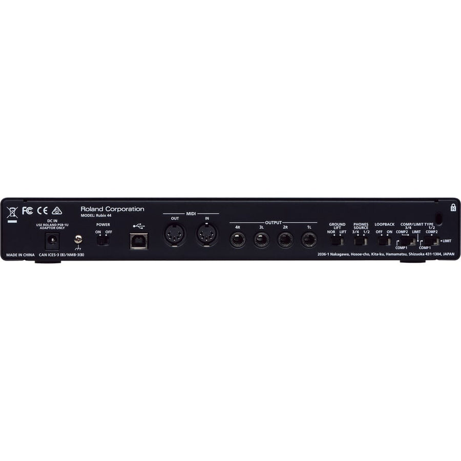 Roland Rubix 44 - 4 In 4 Out USB Audio Interface