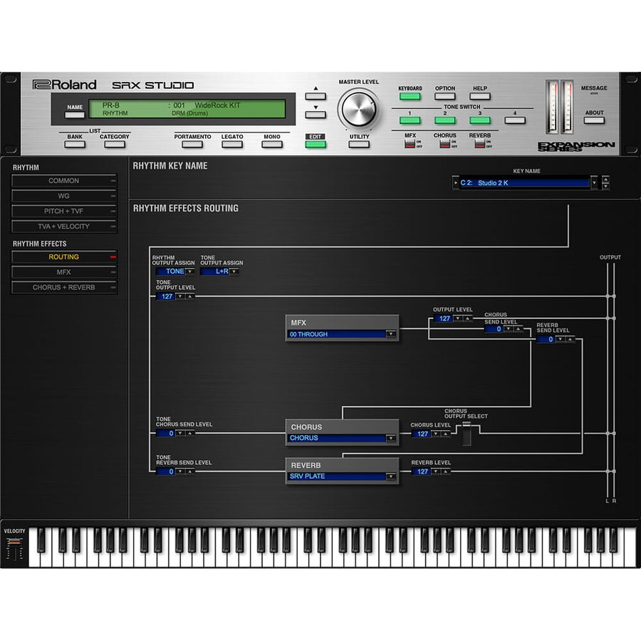 Roland Cloud SRX Studio, Software Synthesizer Download