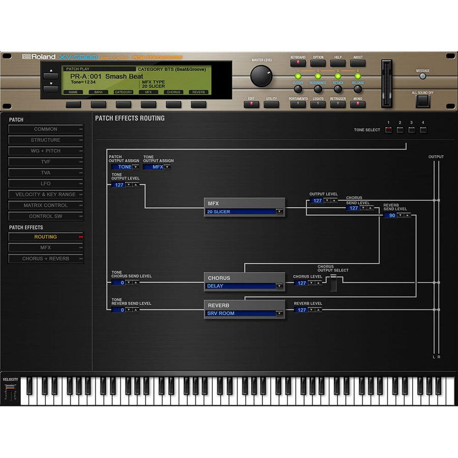 Roland Cloud XV-5080 Synthesizer, Plugin Instrument, Software Download