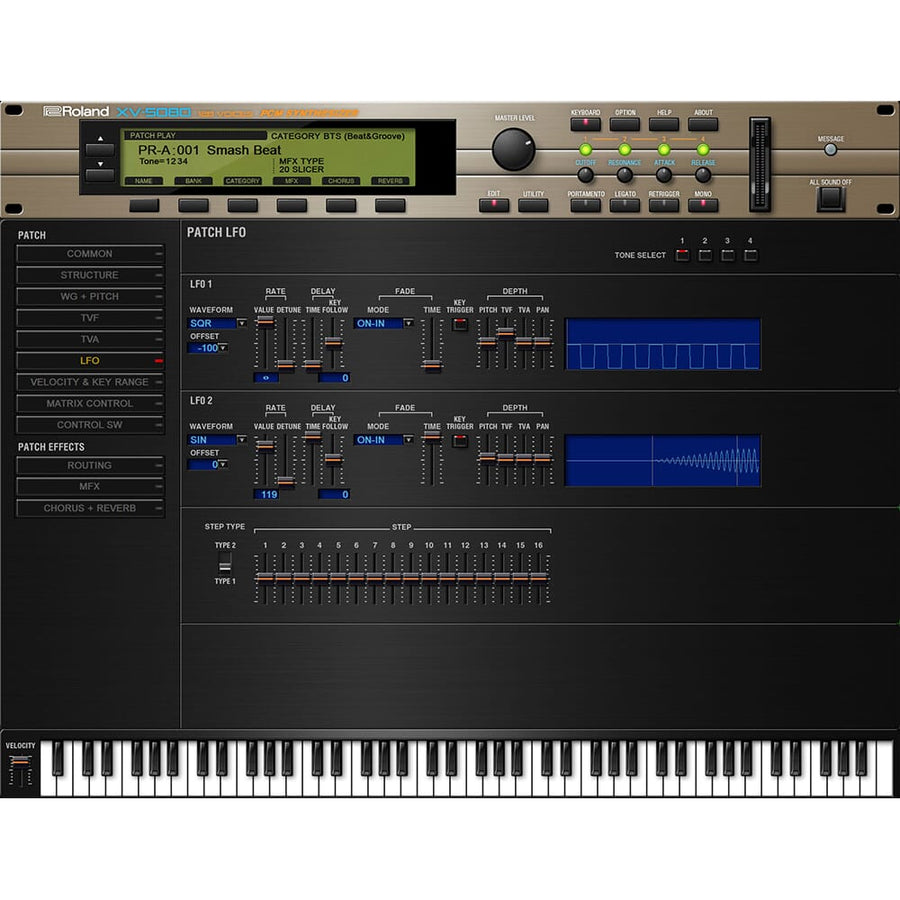 Roland Cloud XV-5080 Synthesizer, Plugin Instrument, Software Download