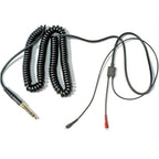 Sennheiser Genuine HD25 Coiled Cable, 3.5mm Threaded Plug With Adaptor