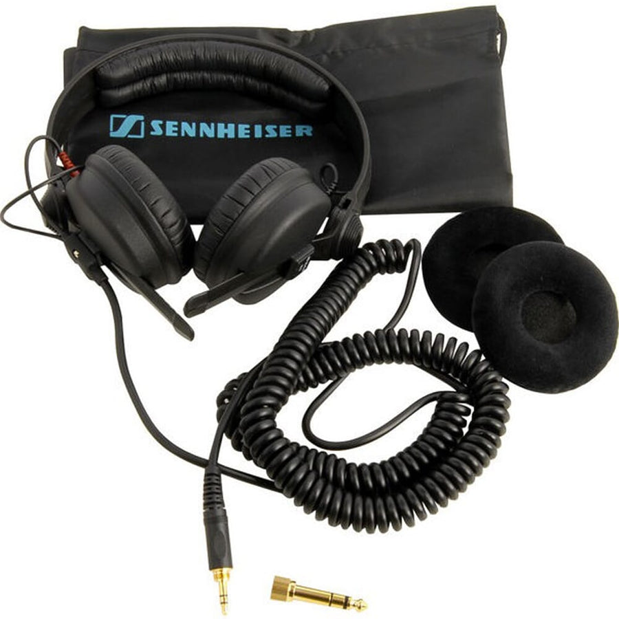 Sennheiser HD25 Plus Pro DJ Headphones with Cables & Pouch