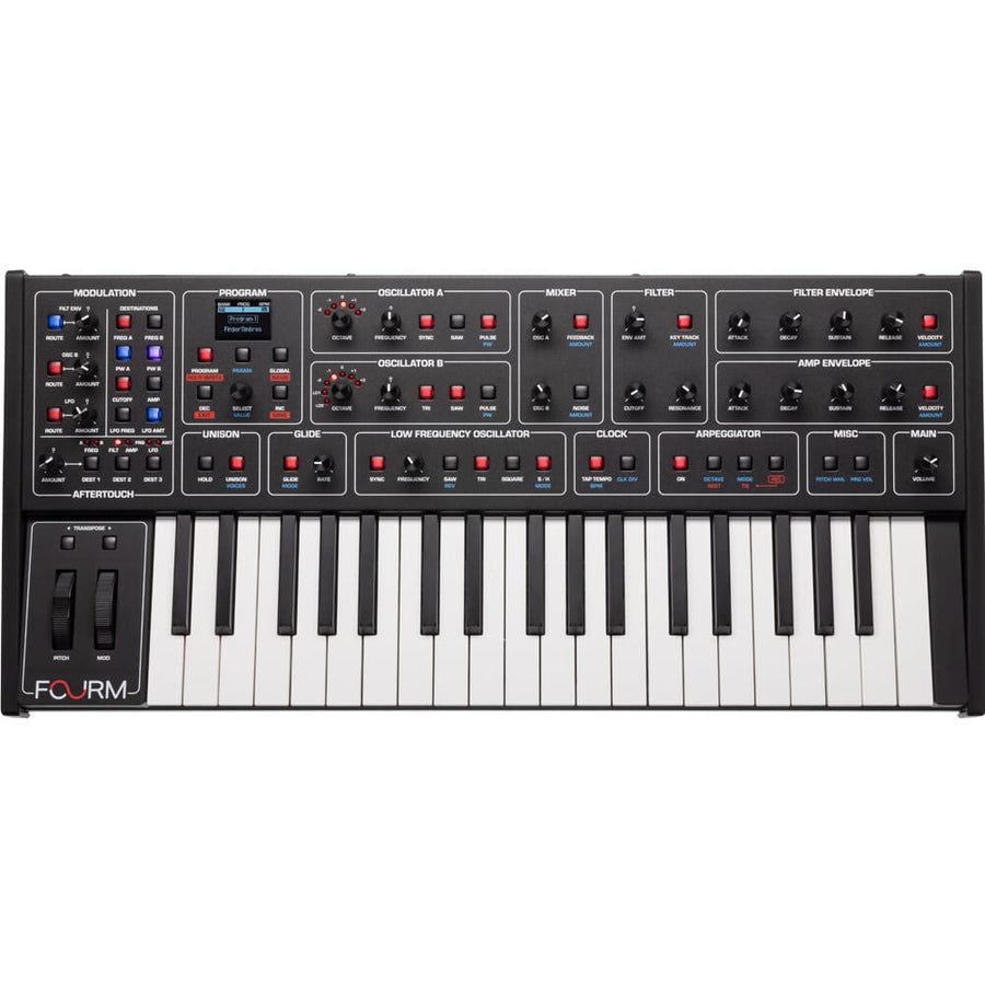 Sequential Fourm Analogue Synthesizer Keyboard