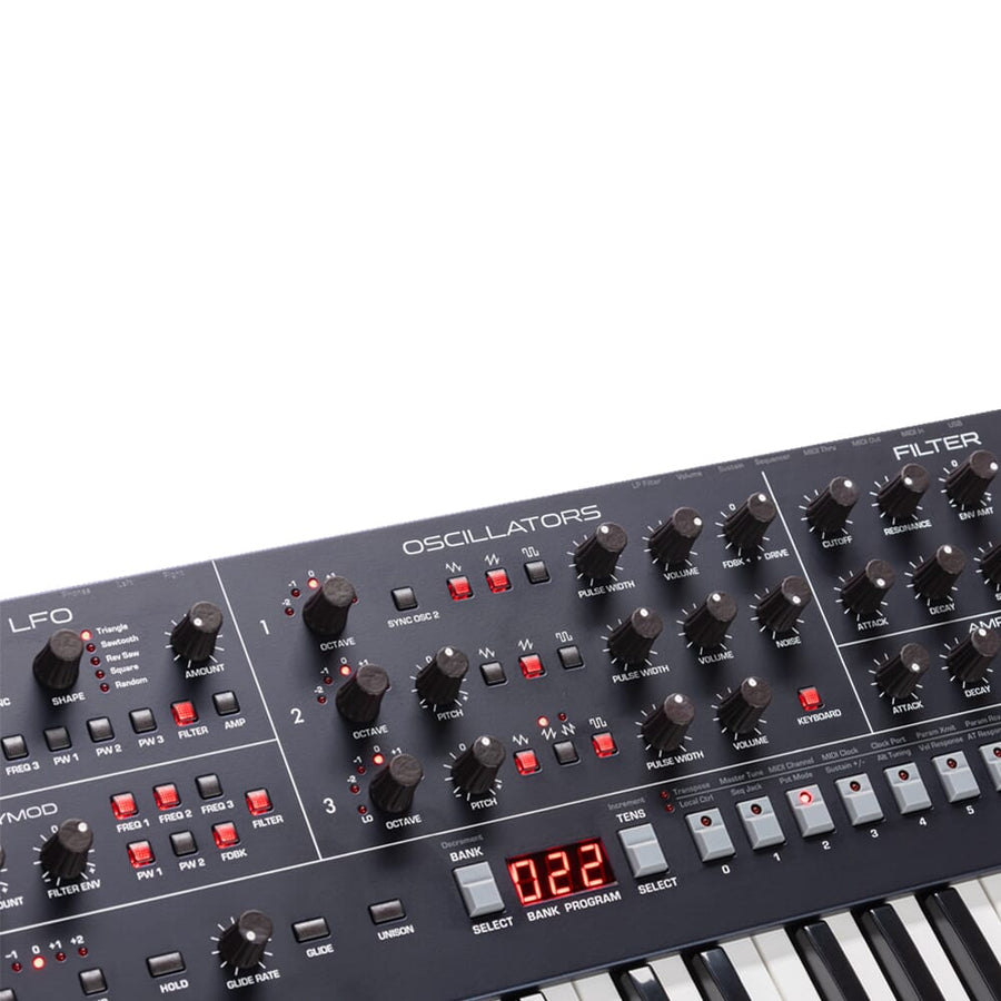 Sequential Trigon-6, Analogue Polyphonic Synthesizer Keyboard
