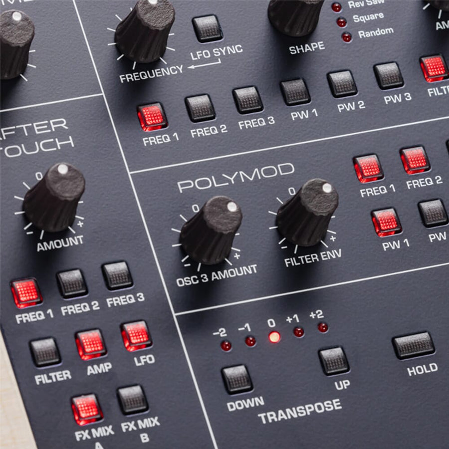 Sequential Trigon-6, Analogue Polyphonic Synthesizer Keyboard