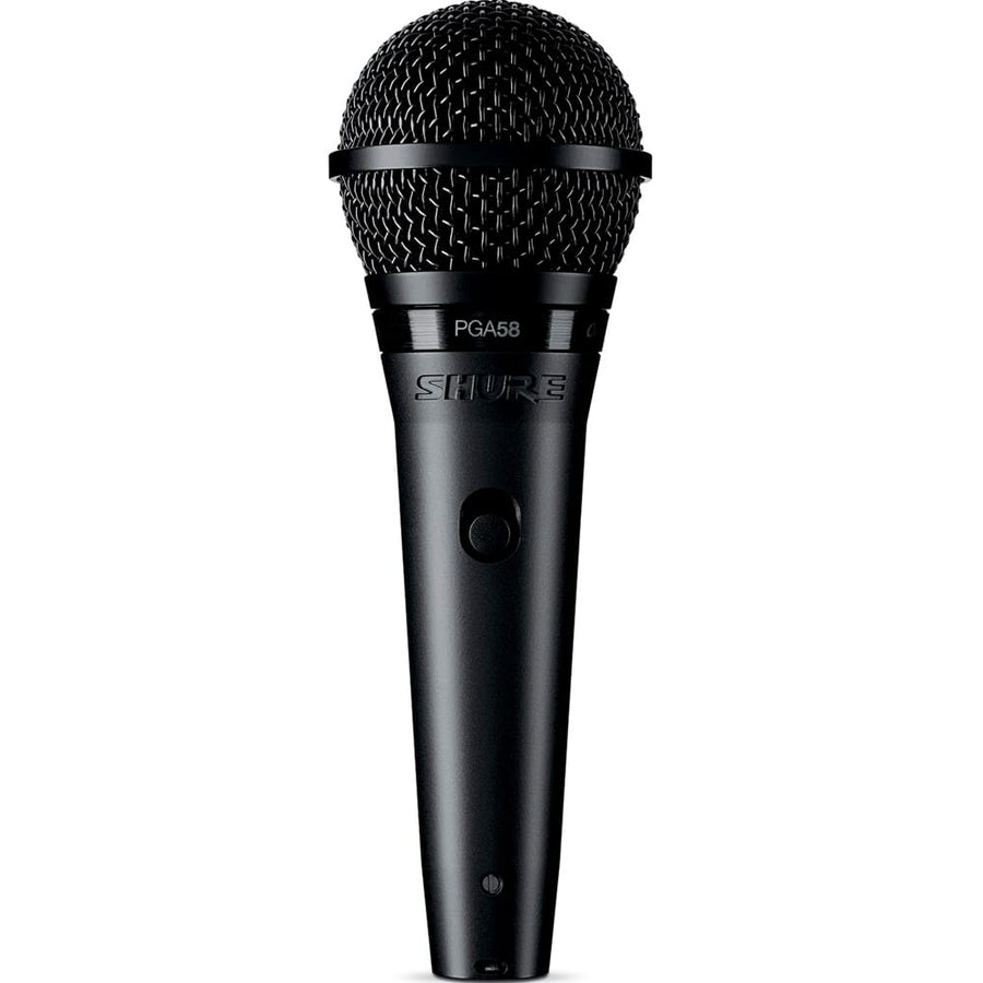 Shure PGA58 Cardioid Dynamic Vocal Microphone & Tripod Boom Stand