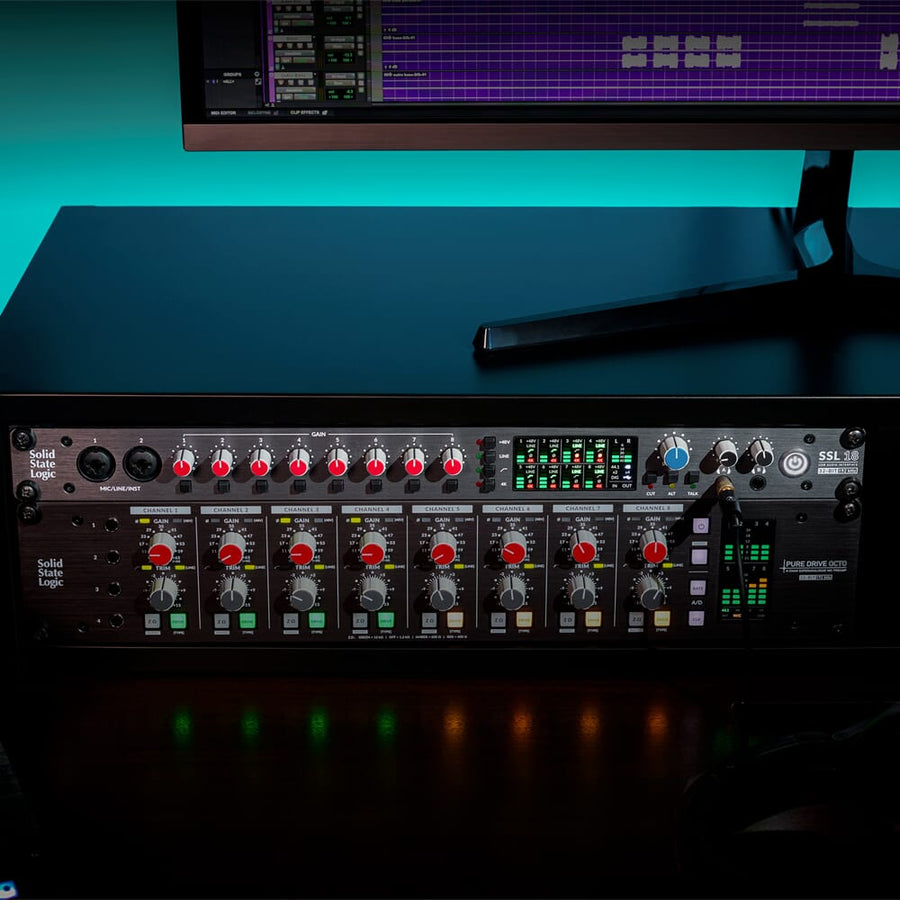 Solid State Logic SSL 18, 26-In / 28-Out, High-Performance USB Audio Interface