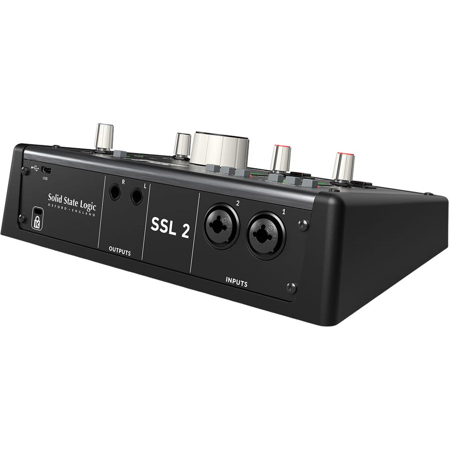 Solid State Logic SSL 2 MKII, 32-Bit 2-In / 2-Out Audio Interface & Software Bundle