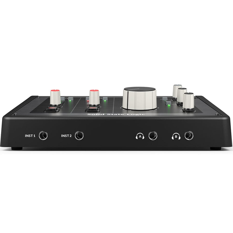 Solid State Logic SSL 2+ MKII, 32-Bit 2-In / 4-Out Audio Interface & Software Bundle