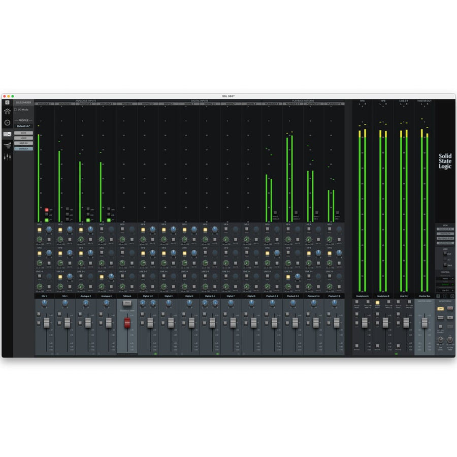 Solid State Logic SSL 12, 12-In / 8-Out Audio Interface