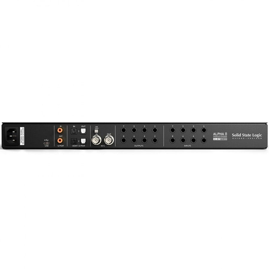 Solid State Logic SSL Alpha 8, 8-In/8-Out, ADAT and S/PDIF Interface Expander