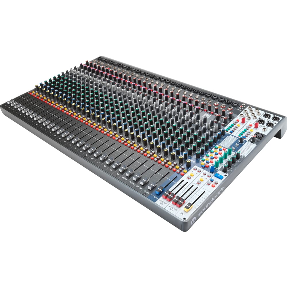 Soundcraft Signature Plus 32 Analog Mixer with Lexicon Effects and USB-C