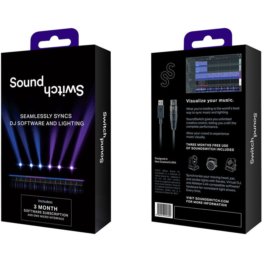 SoundSwitch Micro-DMX Interface Cable