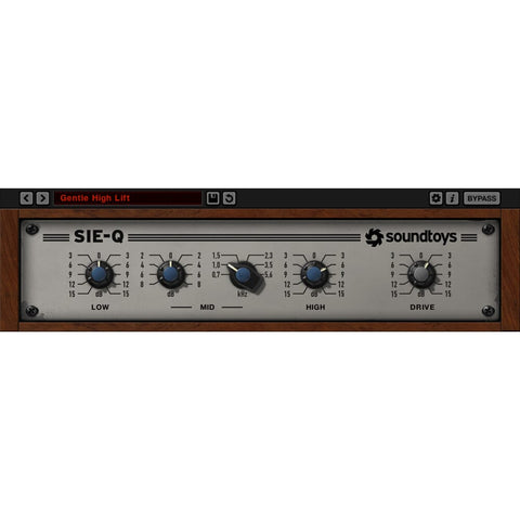 Soundtoys Sie-Q, EQ Plugin, Software Download