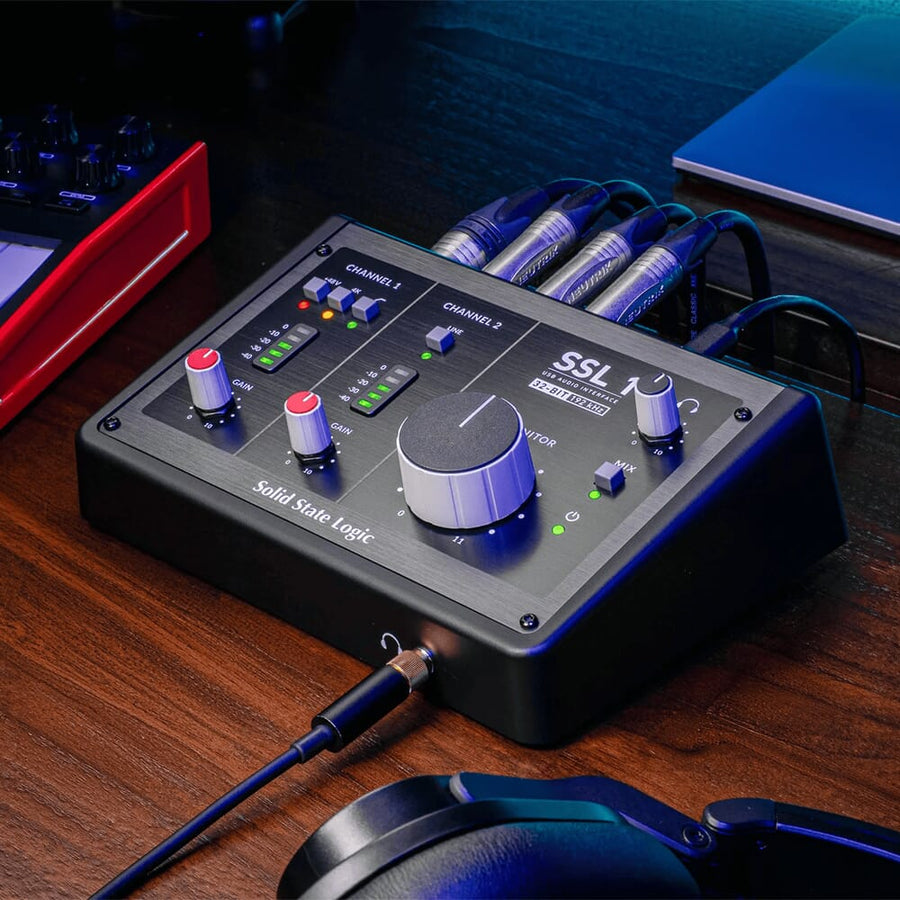 Solid State Logic SSL 1, 32-Bit 2-In / 2-Out Audio Interface & Software Bundle