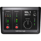Solid State Logic SSL 1, 32-Bit 2-In / 2-Out Audio Interface & Software Bundle