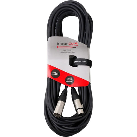 StageCore CORE 350, XLRm - XLRf 20 Metre Balanced Audio Cable